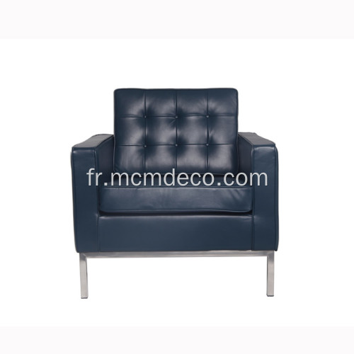 Canapé en cuir premium de mobilier moderne Florence Knoll